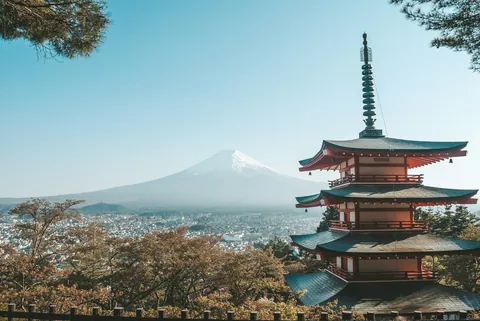 Destino de viaje en Japón